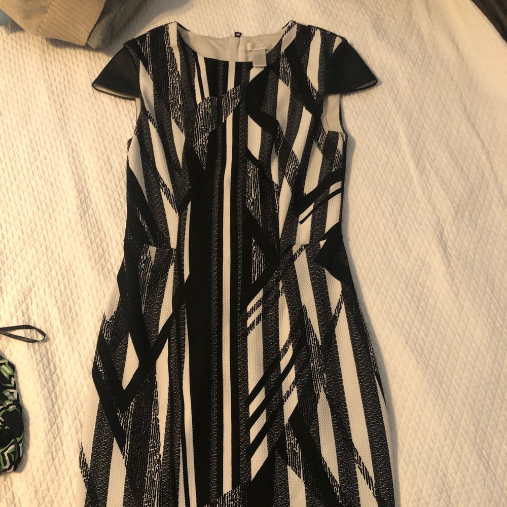 Cache 2 Geometric Full Back Zip Leather Detail - image 1